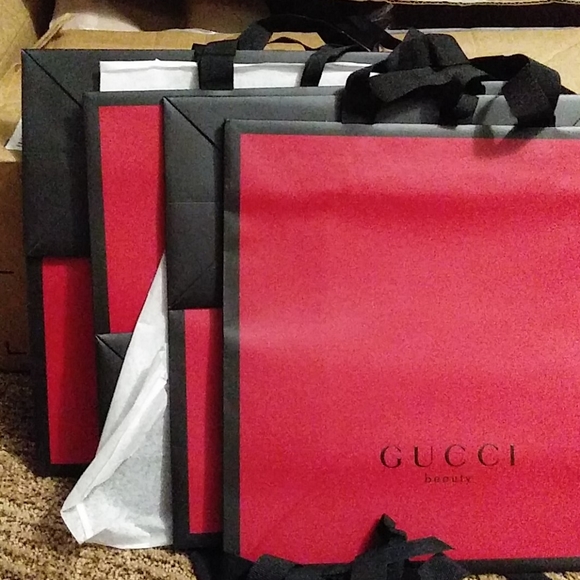 Gucci Bags Gucci Beauty Paper Bag Poshmark